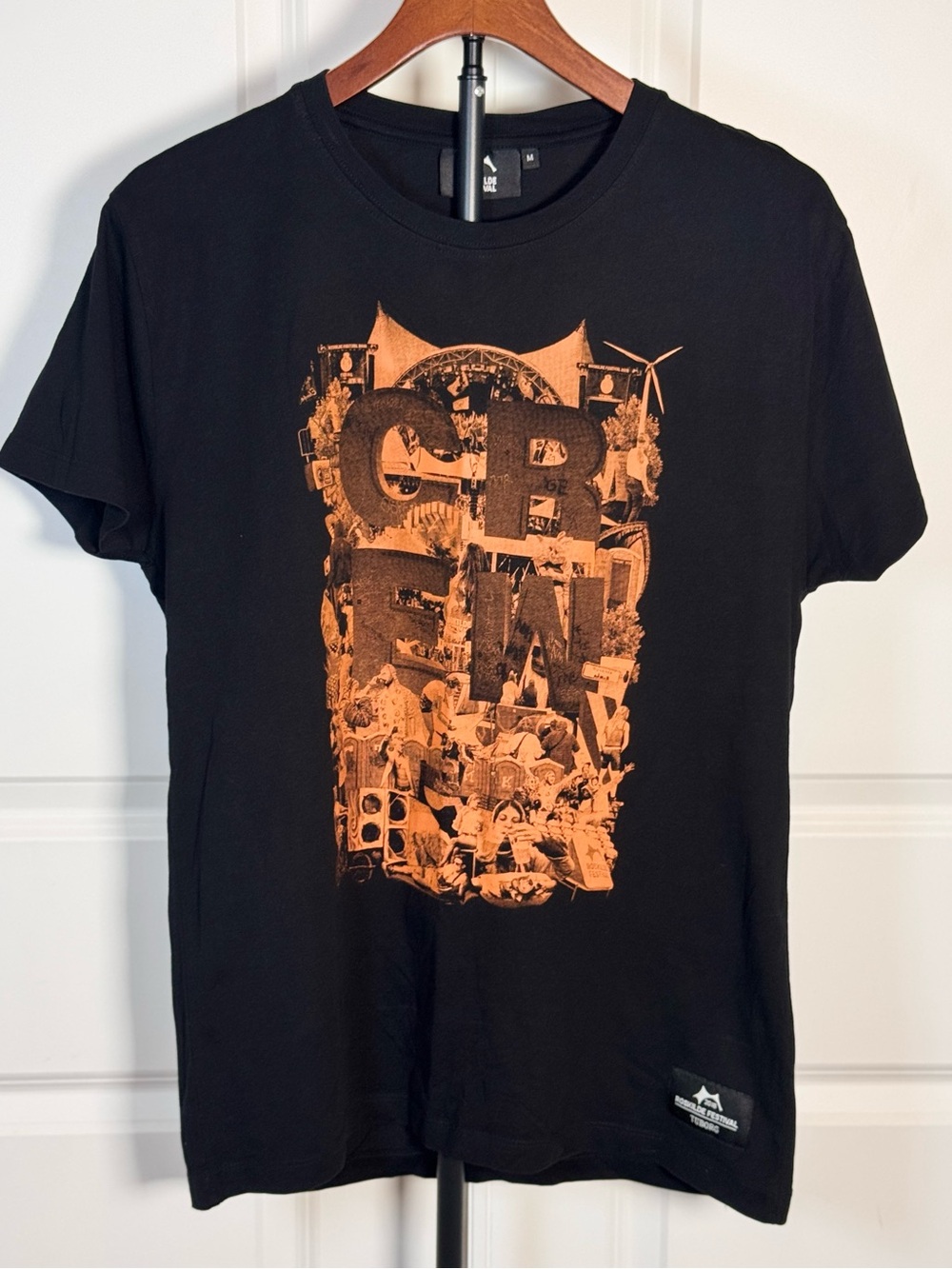 Roskilde Festival 2018 Crew Tee M Tuborg Denmark Concert Graphic Organic Cotton